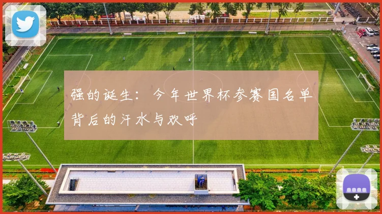 强的诞生:今年世界杯参赛国名单背后的汗水与欢呼