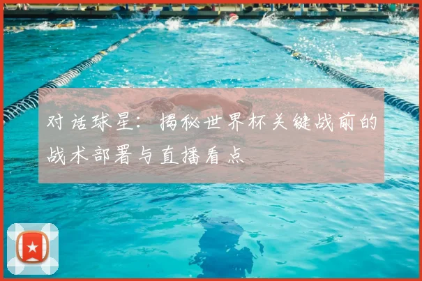 对话球星：揭秘世界杯关键战前的战术部署与直播看点
